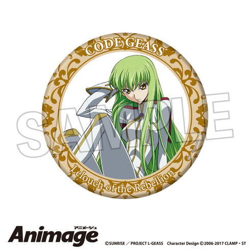 『コードギアス 反逆のルルーシュ』Animageギラギラ缶バッジ 大 vol.3 E